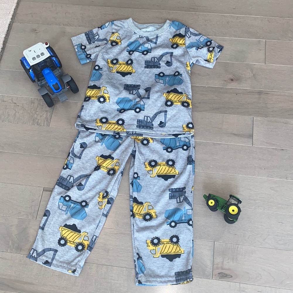 Carter’s just one you diggers construction pajamas